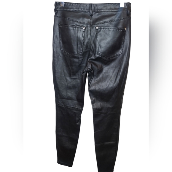 Free People Faux Leather Pants 28 - Picture 4 of 6